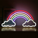 USB Powered Neon Sign Light Acrylic LED Wall Hanging Lamp Decor (Rainbow) Newly