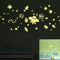 Creative Spaceship Glowing Wall Stickers DIY Kid Bedroom Fluorescent