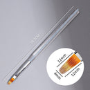 Nail Brush Manicure Gel Brush Transparent Aurora Macaron for Nail Art (E) Newly