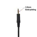XLR 3Pin Female to 3.5mm TRS Male Audio Cable Microphone Cord for Phone