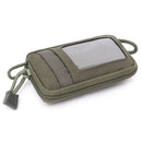 EDC Mini Key Wallets Holder Coin Purses Pouch Pocket Keychain Zipper Case Pack