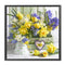 Full Cross Stitch 11CT Cotton Thread DIY Flowers Handmade Stamped Needlework