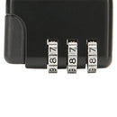 Mini 3-Digit Code Luggage Password Padlock Drawer Anti-Theft Lock (Black) Newly