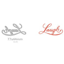 Metal Cutting Dies Stencils for DIY Scrapbooking Laugh Album Card (MS-858)