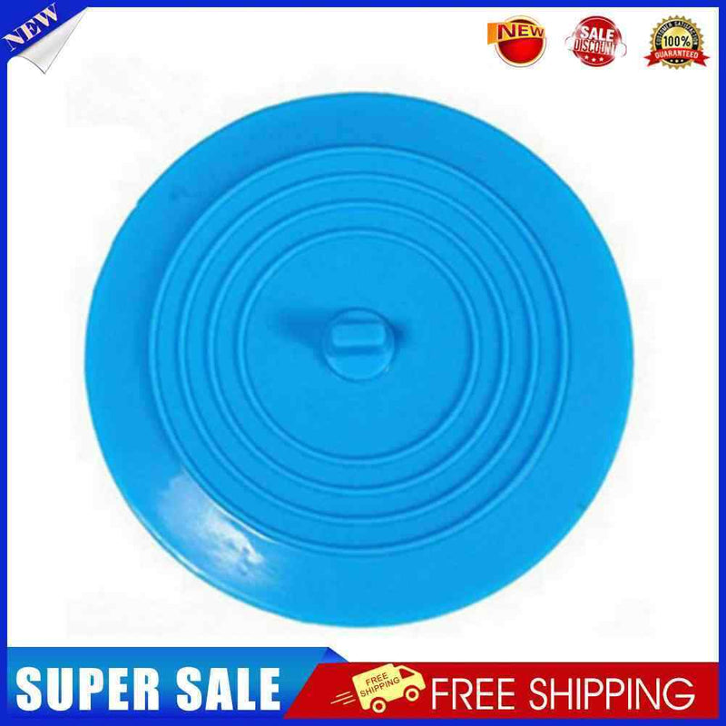 Cleanable Tub Bathtub Durable Stopper Leakage-Proof Drain Sink Plug (Blue)