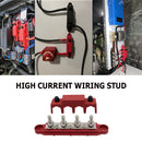 Terminal Screw Bus Bar M8 M10 High Current Wiring Stud for RV Ship Car Mari