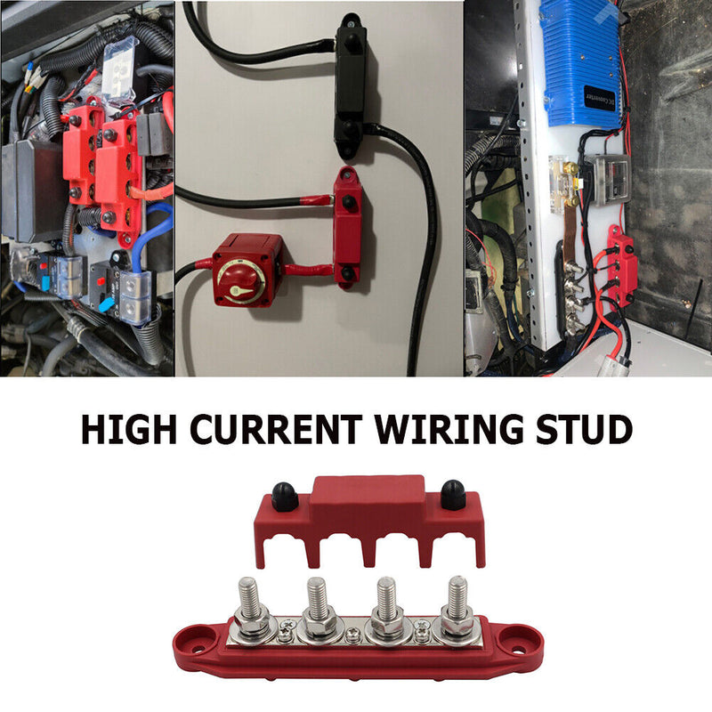 Terminal Screw Bus Bar M8 M10 High Current Wiring Stud for RV Ship Car Mari