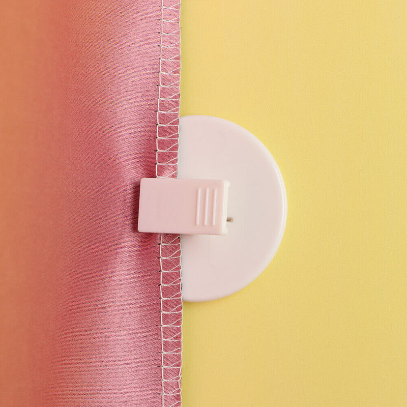Home Splash Guard Self Adhesive Windproof Shower Curtain Clips Fixing Clip