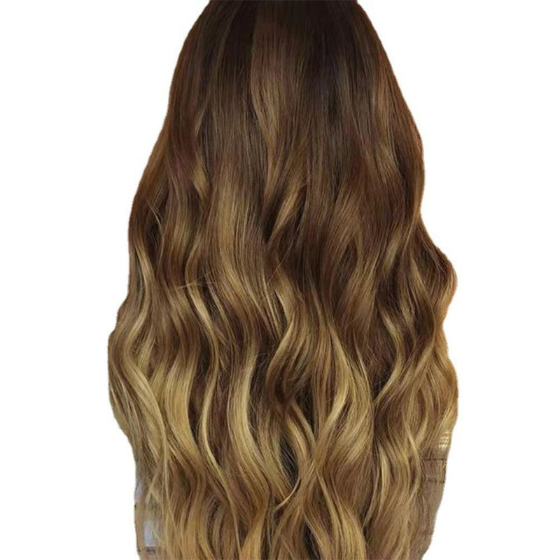 Wig Women's Clothing Women's Wig High Temperature Line Curly Hair Wig Long Roll