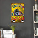 Pace Car Retro Metal Plate Tin Sign Plate for Bar Pub Club Cafe Iron Paintings