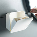 Bathroom Cotton Swab Holder Cotton Box with Cover Waterproof Dust-Proof Newly