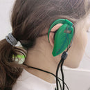 Ear-mounted FM Radio LCD Digital Mini Portable Radio for Indoor Outdoor Newly