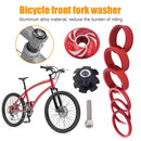 CANSUCC MTB Road Bike Bicycle Headset Stem Washer Fork Adjustment Spacer Set