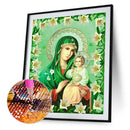 5D DIY Diamond Painting Virgin and Girl Full Round Drill Craft Mosaic Rhinest