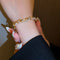 Double Chain Cubic Zirconia Adjustable Luxury Bracelet Crystal Jewelry Couple