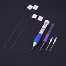 Punch Needle Set 3 Needles 2 Threaders Craft Tool for Embroidery DIY(A+B) Newly