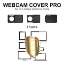 3pcs Webcam Plastic Cover Privacy Protection Trigger Anti-Hacker for Te