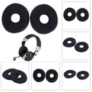 1 Pair Soft Earpads Protein Leather Memory Foam Ear Pad Cushion Replacement