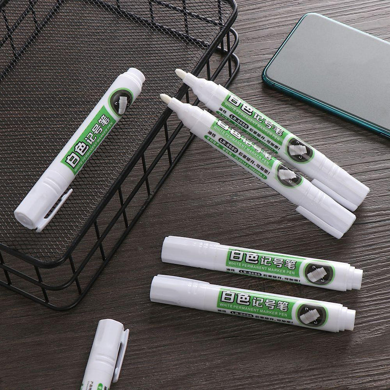 Writing Supplies White Paint Marker Painting Drawing Pen Craftwork Supplies