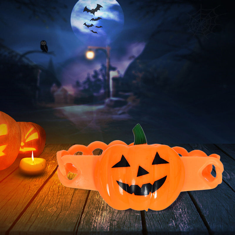 Glowing Halloween Watch Wristband Bracelet for Children Gift Party Scene Deco