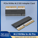 M.2 NGFF NVMe SSD Adapter Card Converter for MacBook Air Pro 2013 2014 2015 2016