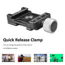 Aluminum Screw Knob Quick Release Plate Clamp for Arca Swiss Quick Release Plate