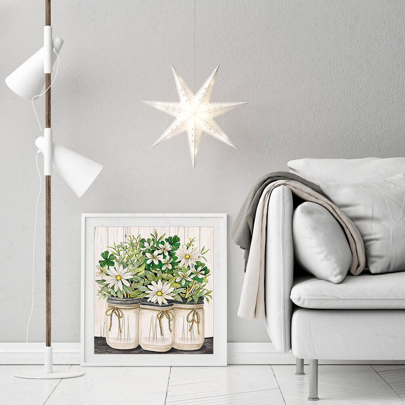 DIY Kit Rhinestone Diamond Painting Chrysanthemum 5D Full Round Drill Picture