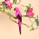 Artificial Foam Feather Lifelike Parrot Simulation Bird Home Party Ornament