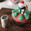 13x Christmas Pattern Russian Piping Tips Set Icing Nozzles Cake Cookies Decor#