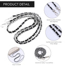 Synthetic Leather Metal Chain Replacement Interchangeable Shoulder Bag Stra