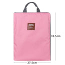 Oxford Cloth Business Briefcase Document Bag A4 File Folder Paper Storage