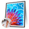 Digital Oil Paint By Numbers Flower Drawing Wall Art DIY Hand Painted Pictures