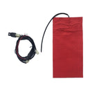 12V Universal Carbon Fiber Seat Heater Cover Heating Pad Motorcycle ATV UTV#