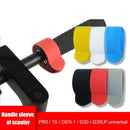 Protective Cover Finger Dial Silicone Case for M365 1s PRO Scooter (White)