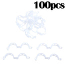 100pcs Garden Plant Support Clips for Trellis Twine Greenhouse Tomato Newly