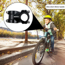Folding Balance Bike Handlebar Stem 25.4x35mm Bicycle Short Stems (Black) Newly