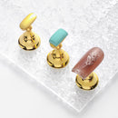 5pcs Nail Art Practice Display Stand Chess Board for Polish Gel Color Chart