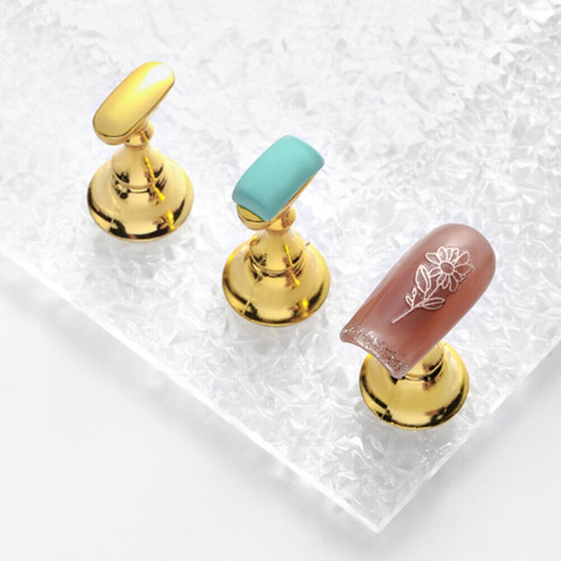 5pcs Nail Art Practice Display Stand Chess Board for Polish Gel Color Chart