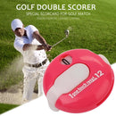 Golf Score Stroke Counter Outdoor Sports Golf Scorer Scoring Tools (Red) Newly
