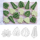 Cookie Cutter Agave Ivy Biscuit Mold Cookie Embosser Mold Turtle Leaf Shaped