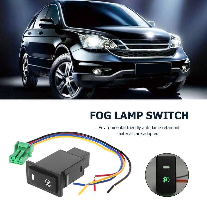 Car Fog Light Switch Button with Wire Waterproof Auto Accessories for Camry