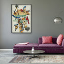 Cross Stitch Kits Elegant Bird 3-Beach Cotton Thread 11CT DIY Embroidery Sets
