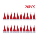 Christmas Lollipop Hats Cute Children Gift for Kitchen Utensils Soda Wine Bottle