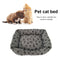 Plush Animals Sleeping Sofa Breathable Square Cat Bed Mat Anti Brief Pet Products