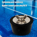 Rubber Expansion Winterizing Stopper Plug Swimming Pool Antifreeze Plugs Newly