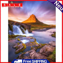 Painting By Number Mountain Scenery Coloring Picture Acrylic Paints Artwork Set