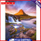 Painting By Number Mountain Scenery Coloring Picture Acrylic Paints Artwork Set