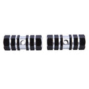 2pcs BMX Mountain MTB Bike Bicycle Alloy Axle Pedals Foot Stunt Pegs Black