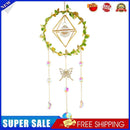 #A Crystal Wind Chimes Butterfly Star Moon Love Prisms Light Catcher Home Orname