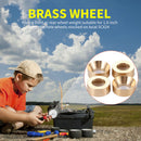 Metal Brass Wheel for 1/10 RC Crawler Car Accessory Wheel Joint Adapter Drive
